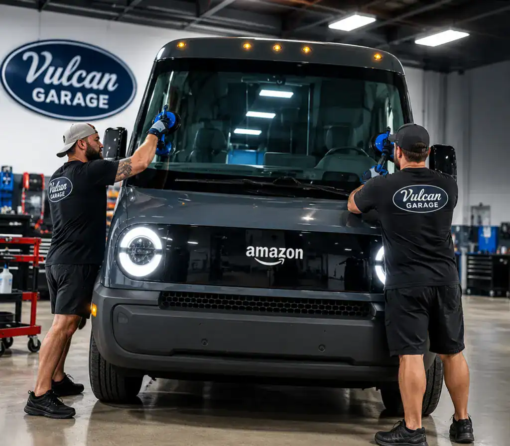 Vulcan Garage Amazon Glass Repair